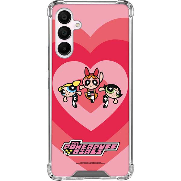 Cartoon Network Powerpuff Girls Hearts Galaxy A16 5G Clear Case