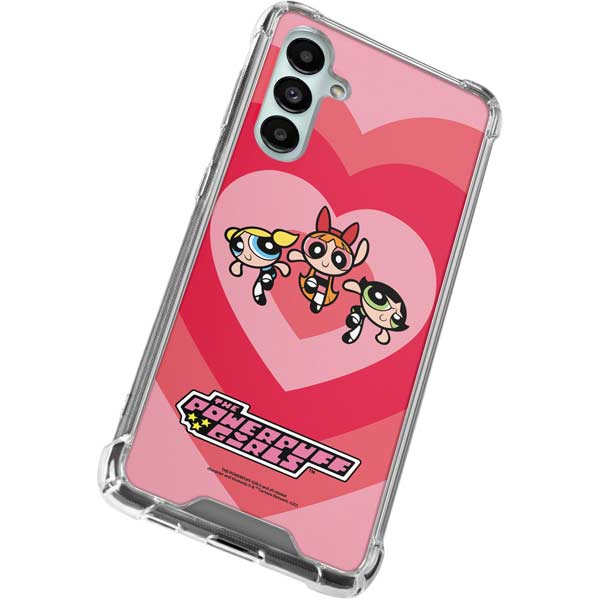 Cartoon Network Powerpuff Girls Hearts Galaxy A16 5G Clear Case