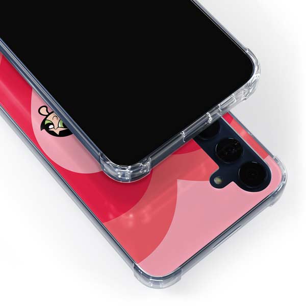 Cartoon Network Powerpuff Girls Hearts Galaxy A35 5G Clear Case
