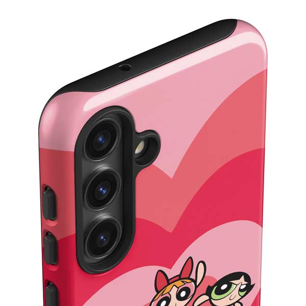 Cartoon Network Powerpuff Girls Hearts Galaxy S25 Plus Impact Case