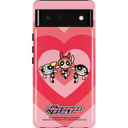Cartoon Network Powerpuff Girls Hearts Pixel Cases