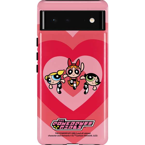 Cartoon Network Powerpuff Girls Hearts Pixel Cases
