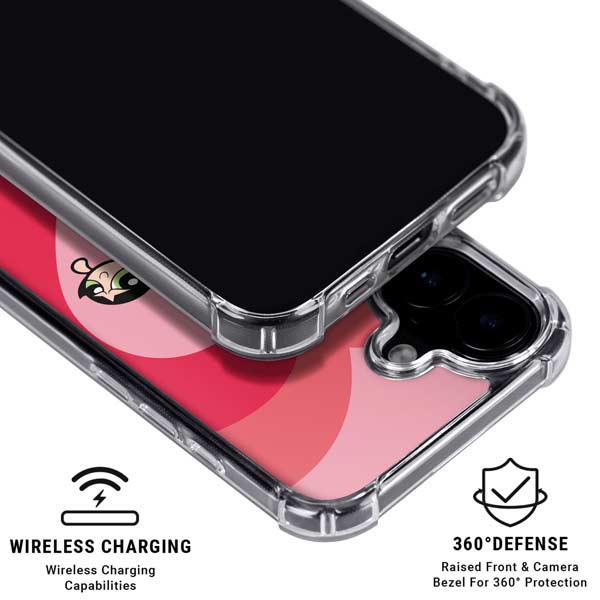 Cartoon Network Powerpuff Girls Hearts iPhone 16 Plus MagSafe Case