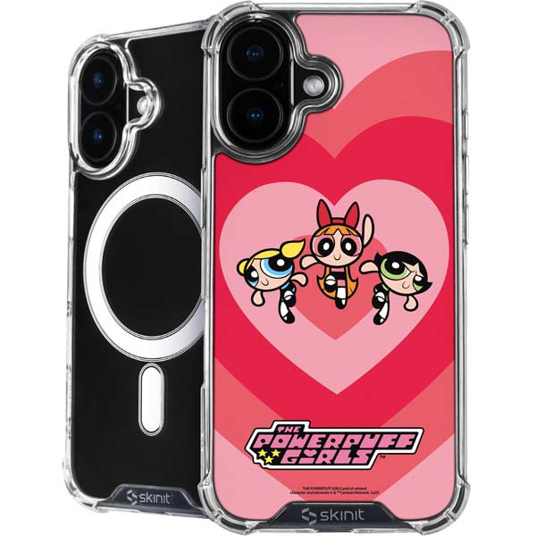 Cartoon Network Powerpuff Girls Hearts iPhone 17 MagSafe Case