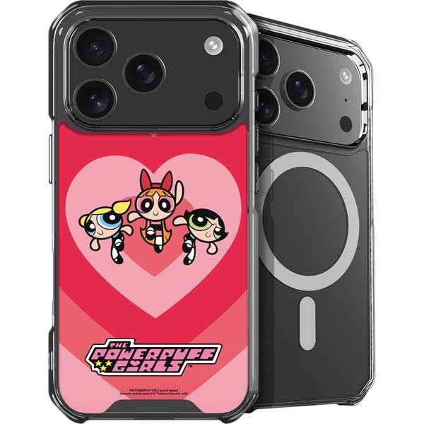Cartoon Network Powerpuff Girls Hearts iPhone 17 Pro MagSafe Case