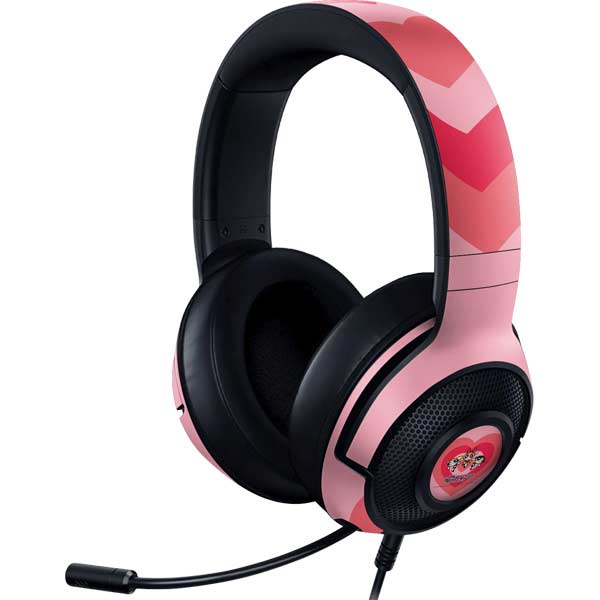 Cartoon Network Powerpuff Girls Hearts Razer Kraken X Skin
