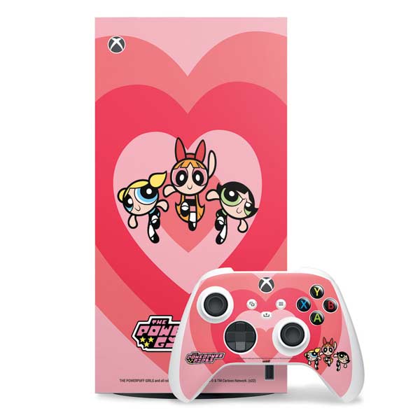 Cartoon Network Powerpuff Girls Hearts Xbox Series X Skins