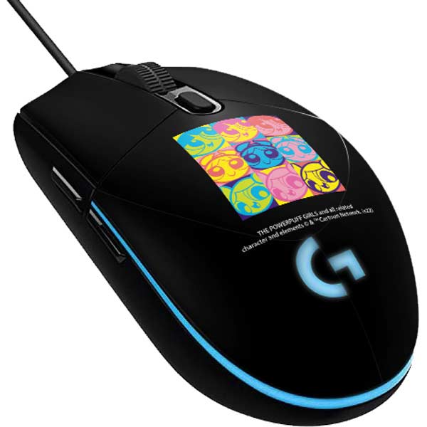 Powerpuff Girls Neon G203 Prodigy RGB Wired Gaming Mouse Skin – Skinit