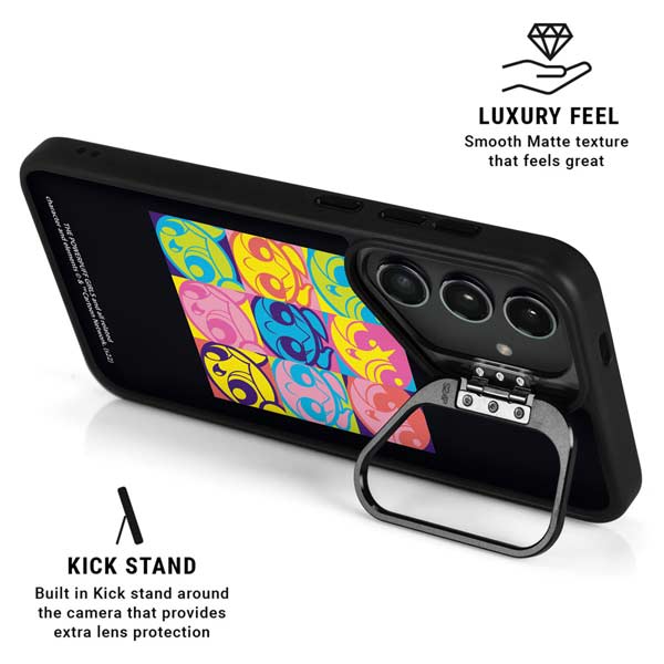 Cartoon Network Powerpuff Girls Neon Galaxy S26 Ultra Kickstand Case