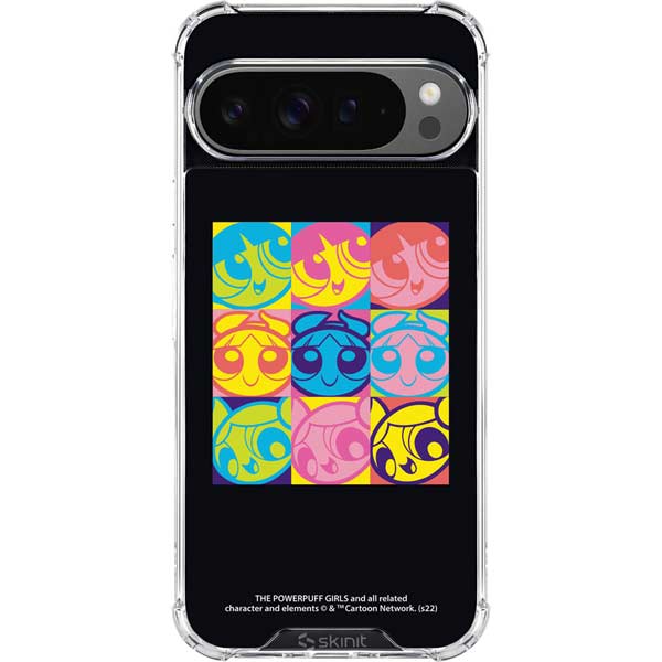 Cartoon Network Powerpuff Girls Neon Google Pixel 10 Pro Clear Case