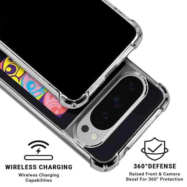 Cartoon Network Powerpuff Girls Neon Google Pixel 10 Pro Clear Case