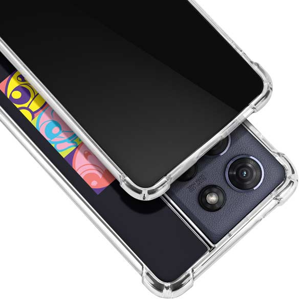 Cartoon Network Powerpuff Girls Neon Moto G 5G (2025) Clear Case