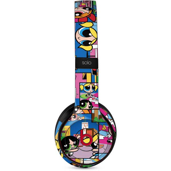 Cartoon Network Powerpuff Girls Patches Beats Solo 3 Wireless Skin