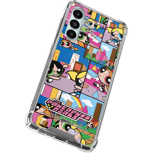 Cartoon Network Powerpuff Girls Patches Galaxy A16 5G Clear Case