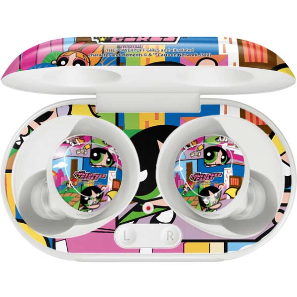 Cartoon Network Powerpuff Girls Patches Galaxy Buds Plus Skin