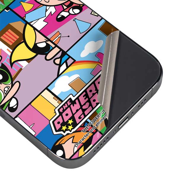 Cartoon Network Powerpuff Girls Patches iPhone 15 Pro Max Skin