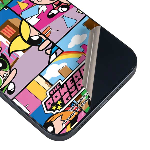 Cartoon Network Powerpuff Girls Patches iPhone 15 Skin