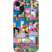 Cartoon Network Powerpuff Girls Patches iPhone 15 Skin