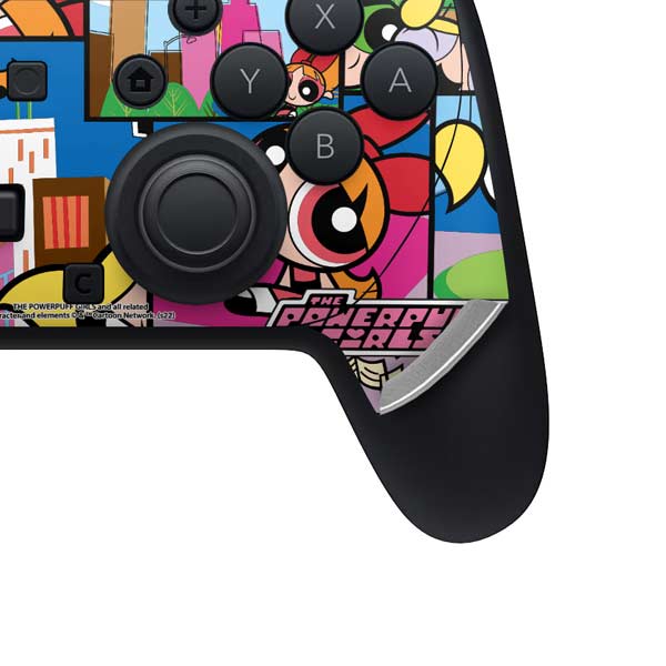 Cartoon Network Powerpuff Girls Patches Nintendo Switch 2 (2025) Pro Controller Skin