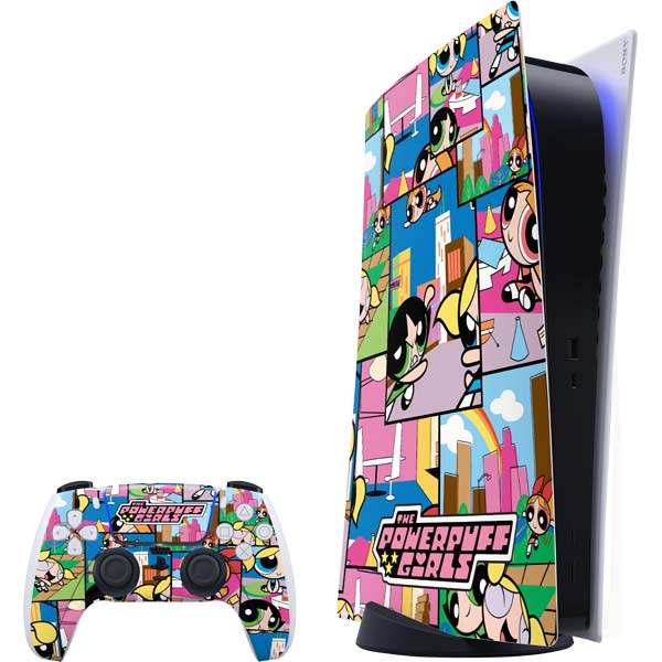 Cartoon Network Powerpuff Girls Patches PlayStation PS5 Skins