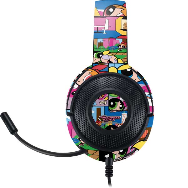 Cartoon Network Powerpuff Girls Patches Razer Kraken X Skin