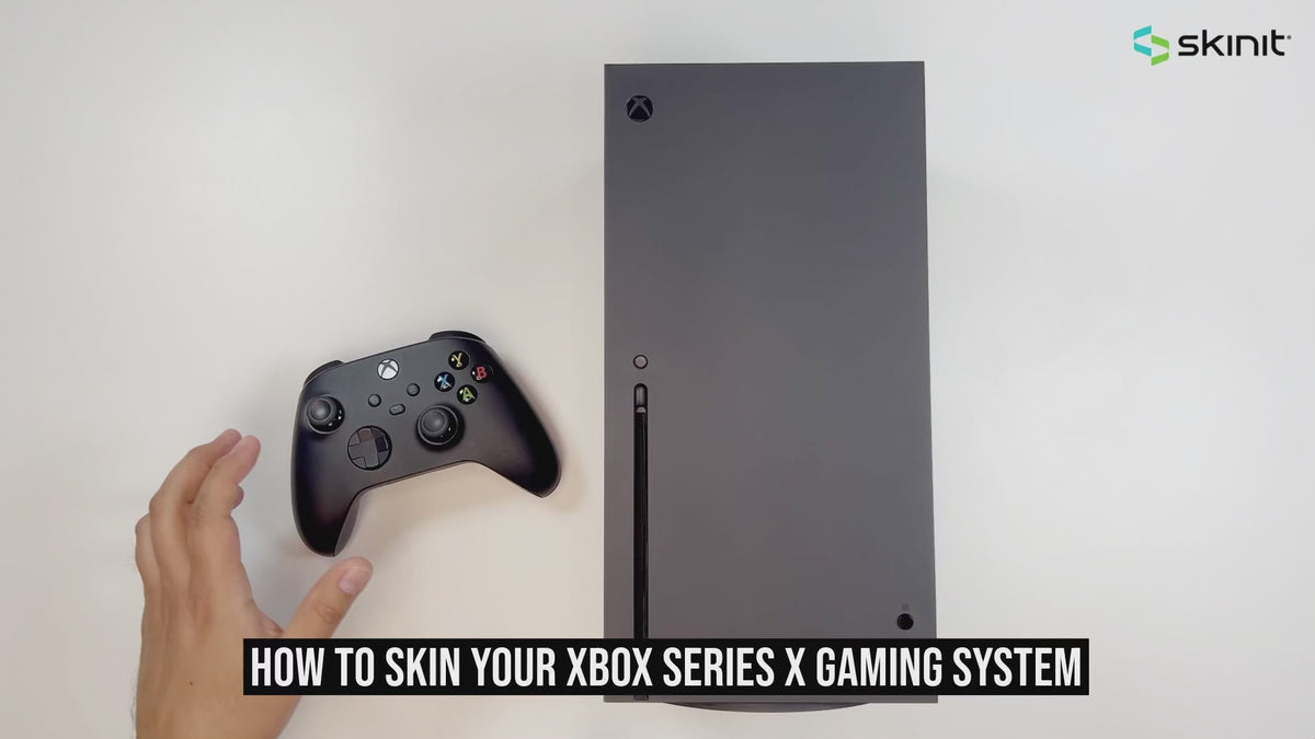Load video: NBA Golden State Warriors Black Animal Print Xbox Series X Bundle Skin
