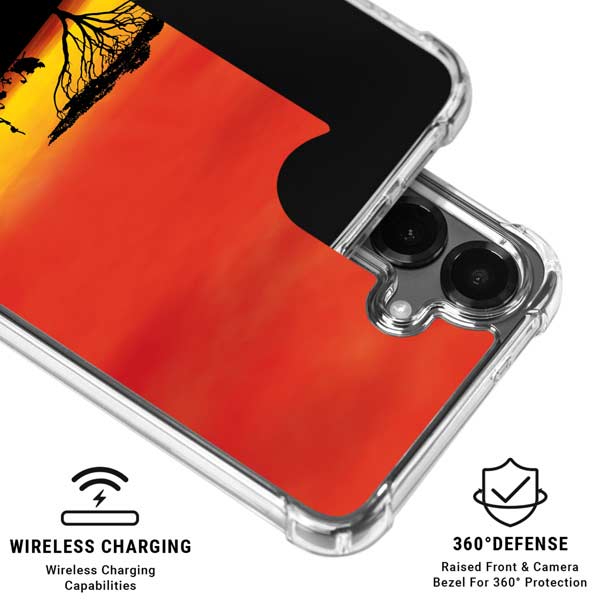 Disney The Lion King Pride Rock Crew Galaxy S26 Clear Case