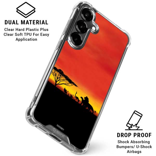 Disney The Lion King Pride Rock Crew Galaxy S26 Clear Case