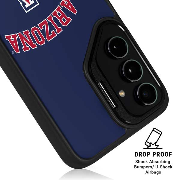 University of Arizona Primary Logo Blue Galaxy S26 Ultra Kickstand Case