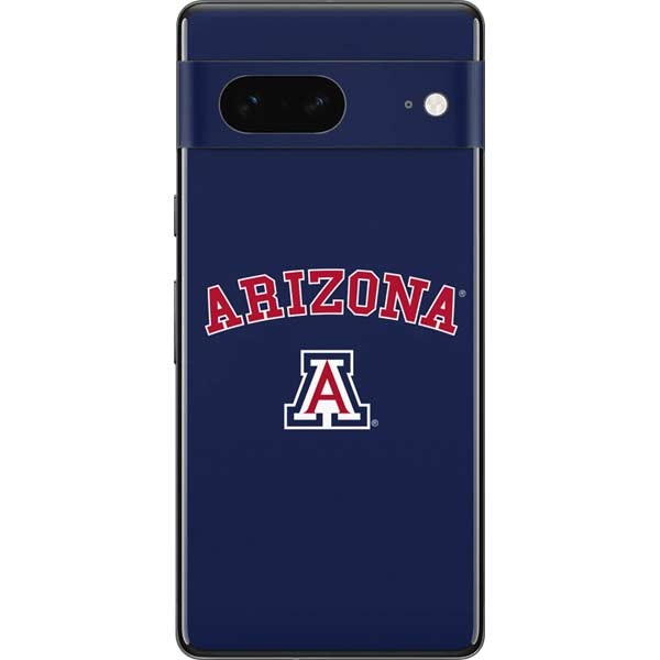 University of Arizona Primary Logo Blue Pixel Skins