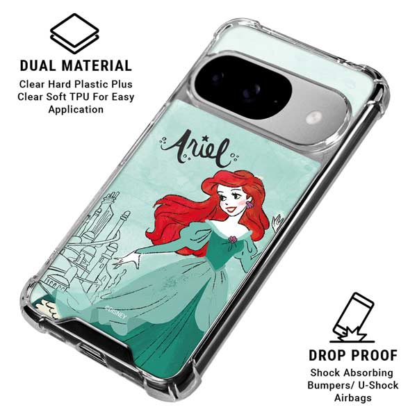 Disney Princess Ariel Google Pixel 10 Clear Case