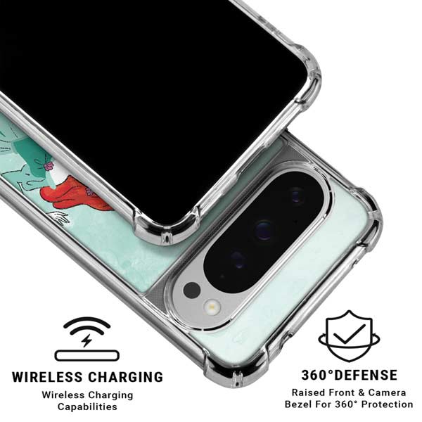 Disney Princess Ariel Google Pixel 10 Pro Clear Case