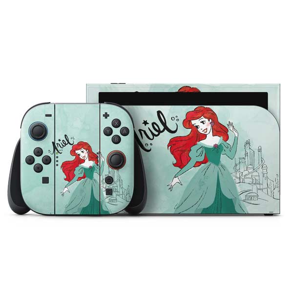 Disney Princess Ariel Nintendo Skins