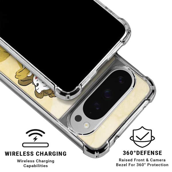 Disney Princess Belle Art Google Pixel 10 Pro Clear Case