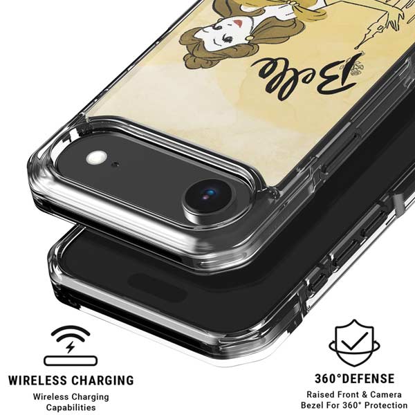 Disney Princess Belle Art iPhone 17 Air Clear Case