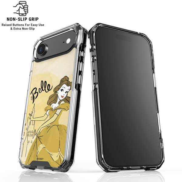 Disney Princess Belle Art iPhone 17 Air Clear Case
