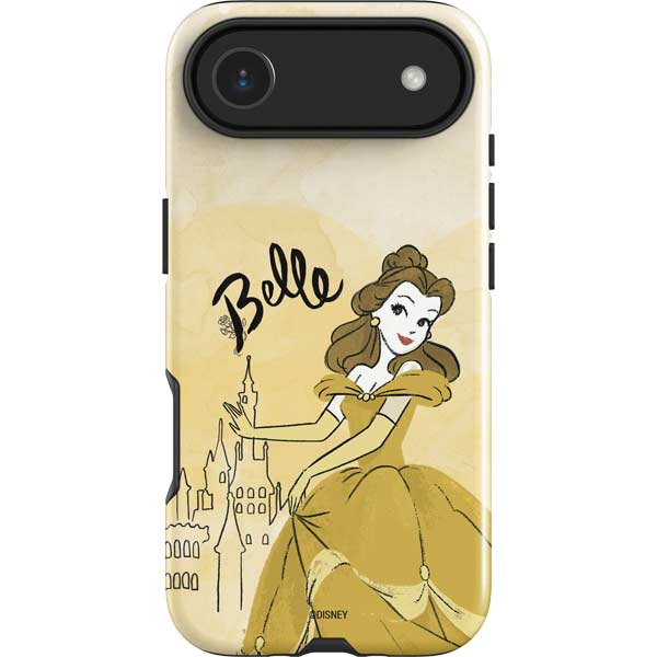 Disney Princess Belle Art iPhone 17 Air Impact Case