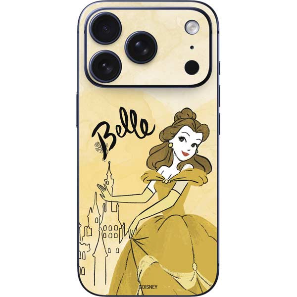 Disney Princess Belle Art iPhone 17 Pro Max Skin
