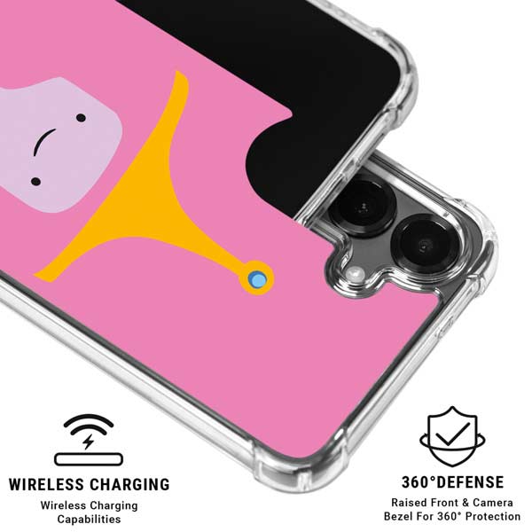 Adult Swim Adventure Time Princess Bubblegum Galaxy S26 Plus Clear Case