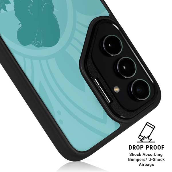 Disney Aladdin Princess Jasmine Silhouette Flower Galaxy S26 Plus Kickstand Case