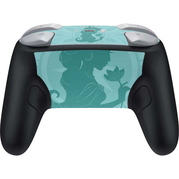 Disney Aladdin Princess Jasmine Silhouette Flower Nintendo Switch 2 (2025) Pro Controller Skin