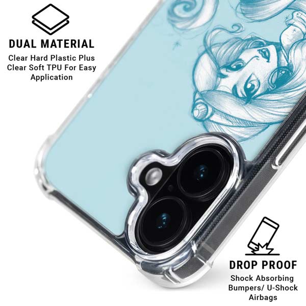 Disney Princess Jasmine Ready for Adventure Art iPhone 17 Clear Case