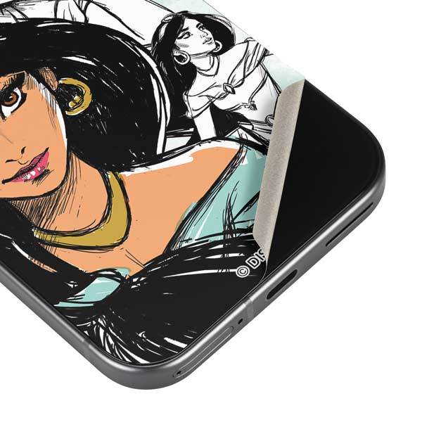 Disney Princess Jasmine Sketch Google Pixel 10 Pro XL Skin