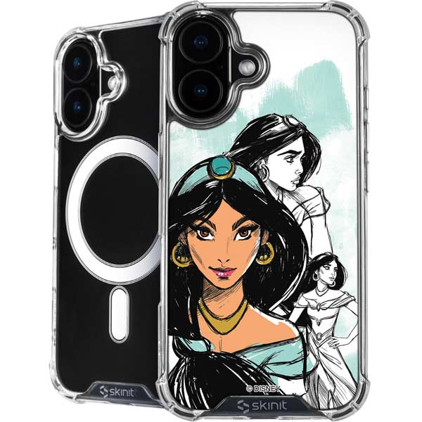 Disney Princess Jasmine Sketch iPhone 17 MagSafe Case