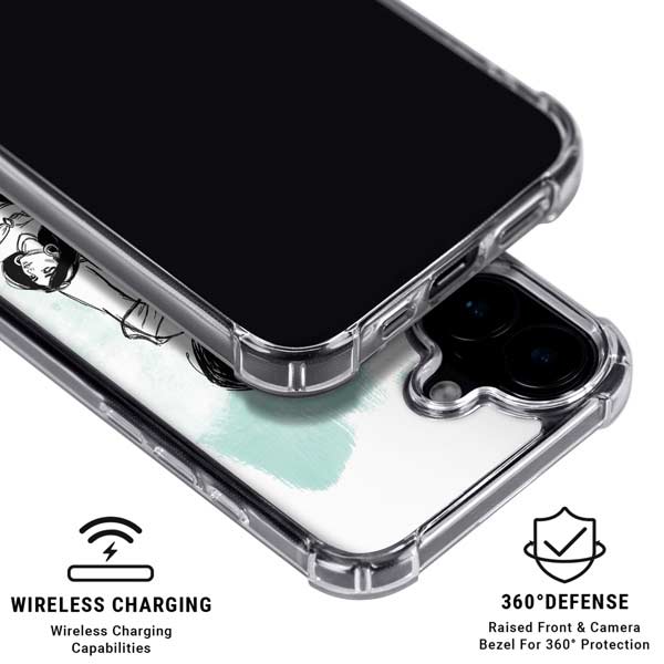 Disney Princess Jasmine Sketch iPhone 17 MagSafe Case