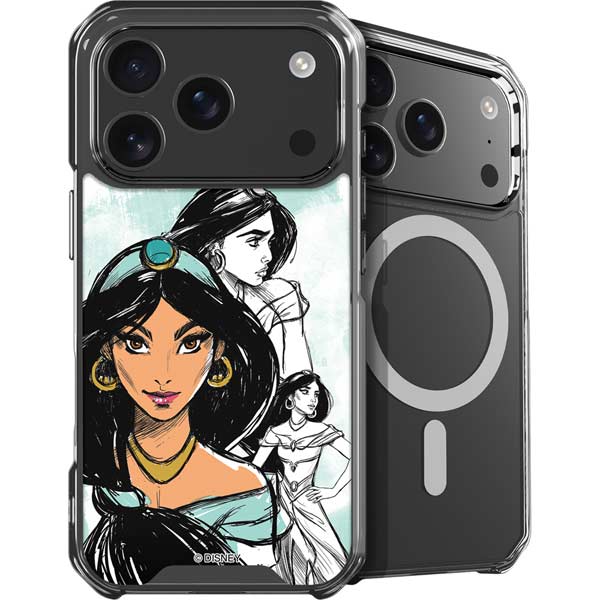 Disney Princess Jasmine Sketch iPhone 17 Pro Max MagSafe Case
