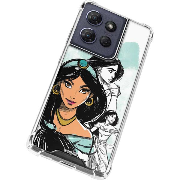Disney Princess Jasmine Sketch Moto G Power 5G (2025) Clear Case