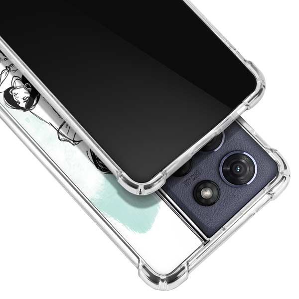 Disney Princess Jasmine Sketch Moto G Power 5G (2025) Clear Case
