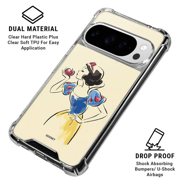 Disney Princess Snow White Art Google Pixel 10 Pro Clear Case