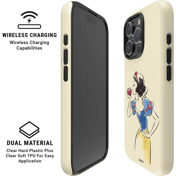 Disney Princess Snow White Art iPhone 16 Pro Magsafe Impact Case